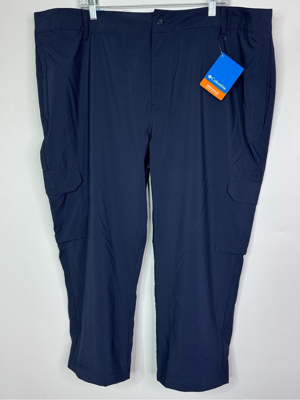Columbia Active Fit Blue Capri Pants Size 22W NWT